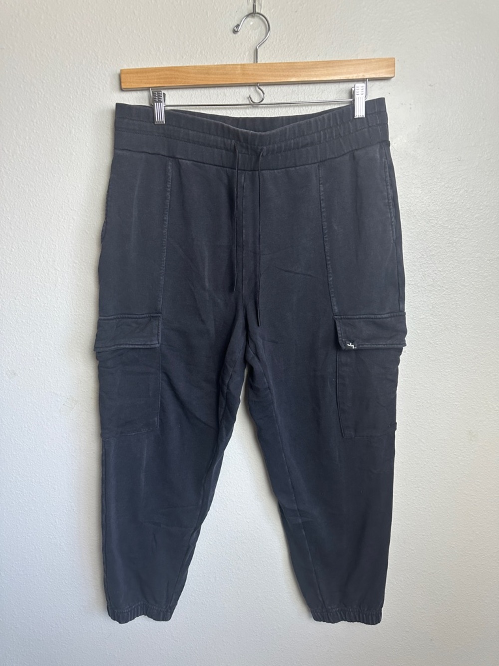JoyLab acid wash Black Cargo Jogger Pants